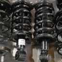 Front Rear Complete Struts Assembly 171101R 171101L 172135 172136 Compatible for 2003-2011 Honda Element Replacement Coil Spring Shocks Absorbers (4PCS)