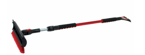 Bigfoot­™ Telescoping Ice Scraper Snow Brush with Squeegee