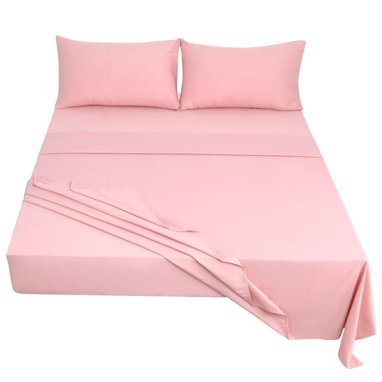 Stretchy Pink Bed Sheet 63"x23"