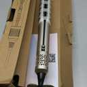 Hair Straightener - 2 in 1 Wet to Dry Hair Dryer and Straightener with High-Speed Airflow + Rapid Heat-Up + Customizable Temperature + LCD Display & Auto Shut-Off + No Heat Damage (Pure Gold)