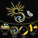 MissAudrey Sunrise Sunset Neon Sign with Cycle Timer Sunrise Wave Neon Signs for Wall Man Cave Bedroom Birthday Party Christmas Wedding Living Room Bar Decor USB Powered