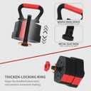 VIVITORY Dumbbell Sets Adjustable Weights, Free Weights with Connector, Non-Rolling Adjustable Dumbbell Set, Barbell for Home Gym, Hexagon, Cement Mixture