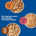 Nature’s Recipe Chicken, Salmon and Turkey Recipes Variety Pack Wet Dog Food, 12-2.75 oz. Cups, 2 Count,BBD 06/11/2026