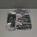 AURUZA Dog Coat, Warm Dog Winter Coat Waterproof Small Dogs Jacket with Harness Built Reflective Pet Vest with Zipper for Medium Dogs Windproof Pet Fleece Puffer Vest Snow Jacket for Cold Weather (XX-Large, Black.)