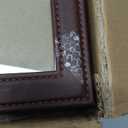 Kukikan Watch Jewelry Box Organizer, 6-Slot 2-Layer Watch Case and Sunglasses Storage with Large Glass Lid, Men's Jewelry Box with Lock, Watch Holder Display Case, Gift for Men Women