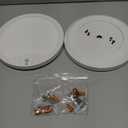 Hard-Wired Motion Sensor Ceiling Lights, 9in 20W Flush Mount Motion LED Ceiling Lights, 3000K 4000K 6000K Indoor Ceiling Light for Closet Doorway Stairway Hallway, 2 Packs, Not Battery Operated