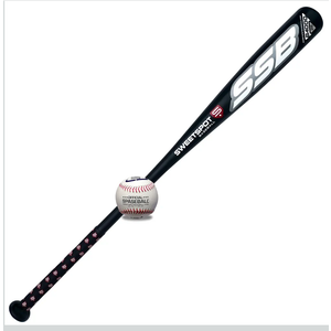 SweetSpot Plastic Baseball Bat and Ball Set | 28” Lightweight Bat for Kids and Youth | Hits Far for Backyard and Park Play