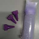 Hair Oil Applicator Bottle with 3PCS Pointed Mouth Cover 6 Ounce Hair Dye Bottle Root Comb Applicator for Scalp (Black)