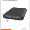 CELLcandy® USB & USB C Fast Charging Slim Power Bank