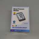 Blood Pressure Machine Upper Arm, 2 Size Cuffs Fit Arms from Medium 9"-17" to Extra Large XL 13"-21", Accurate Automatic Digital BP Kit Home Use, Large Backlit LCD, BP Monitor Dual-User Mode