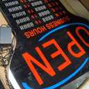Kanayu 24x17" LED Open Sign for Business with Programmable Store Hours