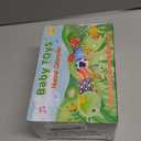 Baby Toys 0-6 6-12 Months, Stuffed Animal Infant Tummy Time Toys Sensory Toys with Crinkle, Rattles, Textures and Mirror Gifts for Newborn Boy Girls Toddlers, Caterpillar Musical Toy (Green)