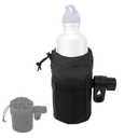 Stroller Cup Holder & Walker Cup Holder - Clamp On Drink Holder for Wheelchair, Rollator, Desk, Microphone Stand - 360°Rotatable Universal Cup Holder, Water Bottle Holder for Seniors, Parents