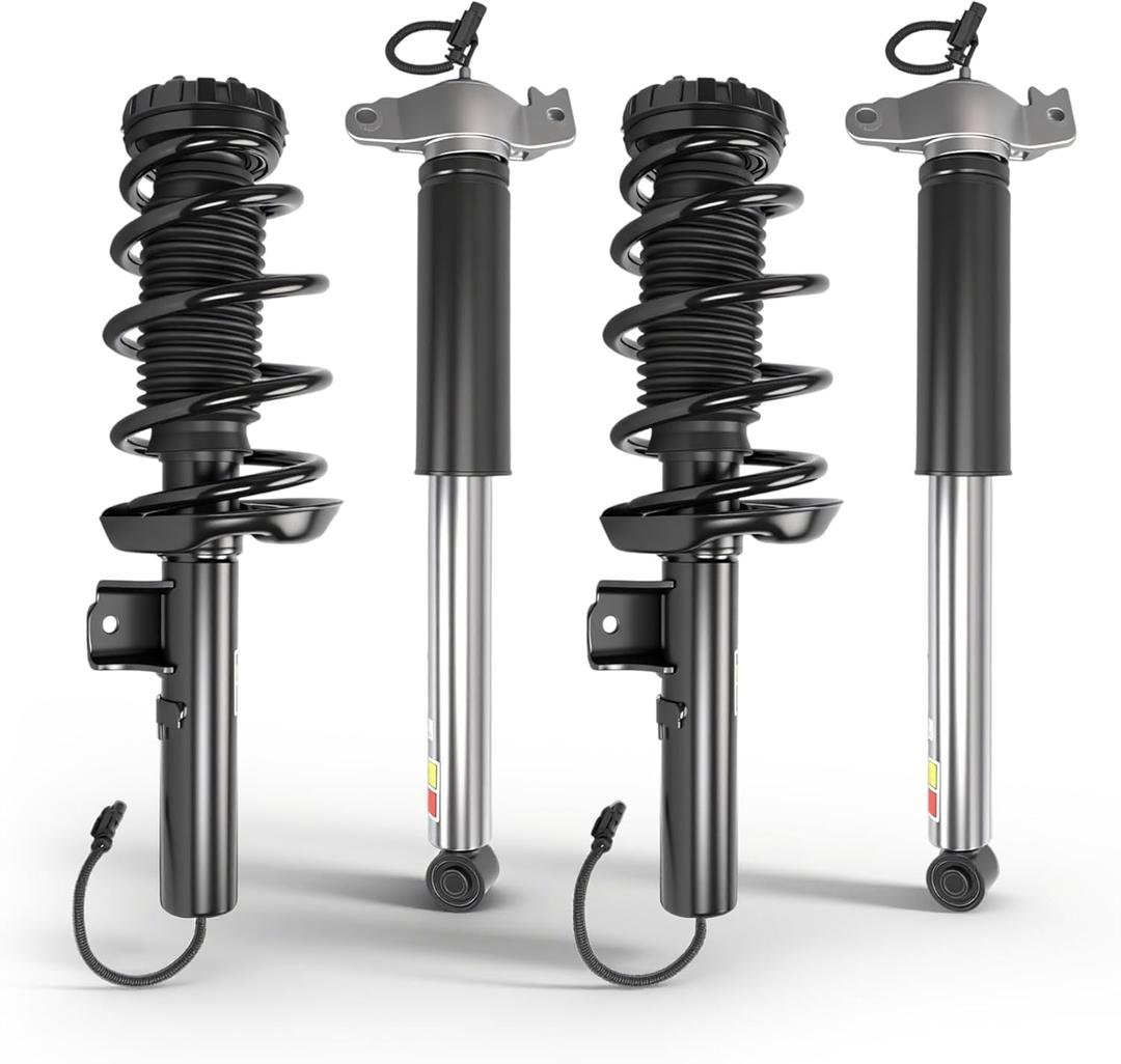 4PCS Front & Rear Shocks Struts Assembly Compatible with Cadillac XTS 3.6L V6 2013-2019, Front Strut Absorber & Rear Shock Absorbers OE# 84547551 84326293 84326294