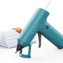 Tilswall Cordless Hot Glue Gun, Fast Preheating, Glue Gun and Sticks Set with 2Ah USB-C Rechargeable, 20 Premium Glue Sticks, High Temp Compact Size Ideal for Crafts, DIY Making, Repairs Blue