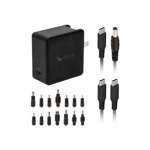 Helix 67W Universal USB-C Laptop Charger Power Adapter (ETHNBC65U) Black