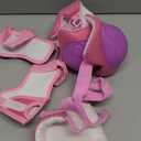 BOSONER Basic Kids Protective Gear: Kids Knee Pads and Elbow Pads with Wrist Guards Set for 3-15 Years - Design for Roller Skates, Cycling, BMX Bike, Skateboard, Inline Skating, Scooter Riding Sports (Purple Pink)