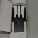 WiFi Extender Signal Booster, Long Range Internet Booster Extender for Home, Mesh Wi-Fi 6X Faster Wireless WiFi Repeater with Ethernet Port, Broader Coverage Than Ever, 1-Tap Setup