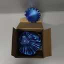 Gear Ball 3D Printed Cube Fidget Toy,Gear Sphere Fidget Toys,Sensory Toys for Stress and Anxiety Relief, Desk Toy Fidget Spinners,Stocking Stuffers for Adults & Kids Gift (Aurora Blue, 3.1 Inch)