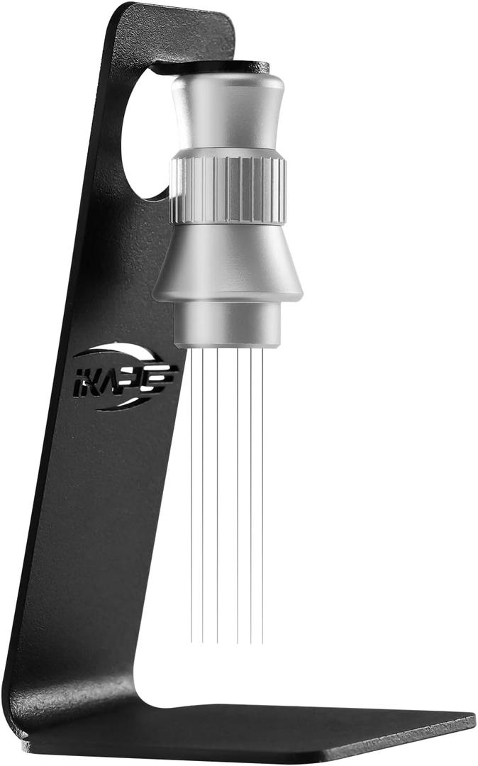 IKAPE WDT Tools, Espresso Stirrer Distribution Tool, Tamper for Barista (49/51/54/58MM)