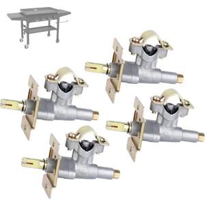 Griddle Burner Valve for Blackstone 36 Inch 1554 1863 1825 1818, Griddle Valve Replacement for Blackstone Replacement Parts 36 Inch