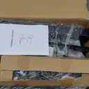 IBUYKE C Shaped Side Table, Angle Adjustable, 360° Swivel Height Adjustable End Table for Small Spaces, for Phone Computer & Tablet, Modern Small Coffee Snack Table for Sofa/ Bed, Natural UTVT004R