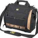 Custom Leathercraft1537 Multi-Compartment Tool Carrier, 30 Pocket, 13 In.