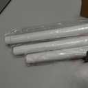 Tension Curtain Rod No Drilling 39-157", Heavy Duty Long Curtain Rod White