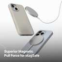 RhinoShield Case Compatible with Magsafe for iPhone 15 | SolidX - Reinforced Shock-Absorbing Slim Design Protective Cover with 3.5M / 11ft Drop Protection - Ocean Blue