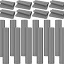 10 Pack Yoga Mats Bulk, 68'' x 24'' x 4mm Thick Yoga Mats for Kids and Adult Gym Mats Bundle Latex Free Exercise Mats with Non Slip Texture for Outdoor Yoga, Pilates or Workout (Gray)