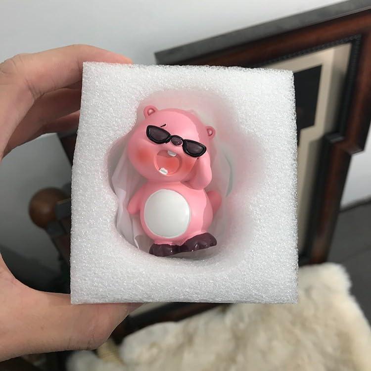 2 x Little Beaver Resin Materials, Environmental Protection Material Gifts for Girl, Birthday Gifts, Decorations (3)