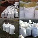 100 Packs 18 x 30 inches Empty Sand Bags, Heavy Duty Woven Polypropylene White Sandbags UV Protection Earth Bags for Flood Protection Industrial Construction Photography