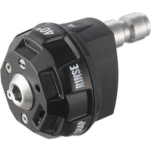 Meteor Blast Pressure Washer Nozzle, 6-in-1 Quick Change over and Adjustable, Power Washer Tips Replacement with 1/4 inch Quick Connector, MAX 4500PSI for Pressure Washer (Orifice 2.5)