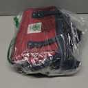 Kah&Kee Polyester Travel Backpack Functional Anti-theft School Laptop for Women Men (Bordeaux/ Navy II, Medium)