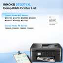 270XL 271XL Compatible for Canon 270 271 Ink Cartridges PGI-270XL CLI-271XL Work with Canon MG6820 MG6821 TS6020 TS9020 MG7720 MG5720 MG5721 MG5722 (5 Combo Pack)