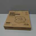 Baby Pool Float with Sun Canopy Inflatable Toddler Swimming Float with Anti-Backflip Tail Infant Pool Floaties for Ages of 6-30 Months (X-Large, Camo)