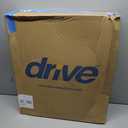 Drive Medical Deluxe Steel Drop-Arm Commode, Tool Free Knock Down Frame