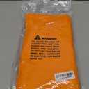 Homaxy 100% Cotton Waffle Weave Kitchen Dish Cloths, Ultra Soft Absorbent Quick Drying Dish Towels, 12 x 12 Inches, 6-Pack, Orange