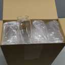 Baderke 24 Pack 3.54'' Plastic Plant Propagation Stations with Hole Lid 4oz Planter Vase Clear Propagation Jars with Thank You Tags for Plant Lover Gifts for Women Office Home Garden(24 Pack)