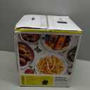 BELLA 2.9QT Manual Air Fryer, No Pre-Heat Needed, No-Oil Frying, Fast Healthy Evenly Cooked Meal Every Time, Removeable Dishwasher Safe Non Stick Pan and Crisping Tray for Easy Clean Up, Matte Black