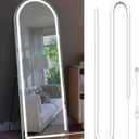 ZSLAIFU LED Vanity Lights for Mirror, Hollywood Style Makeup Lighting, 13.2FT White Strip Lights for Mirror, Dimmable Makeup Vanity Light Strip for Bathroom, Dressing Table and DIY Lighting