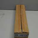 SIMEWIN Bronze Curtain Rods for Windows 66 to 120 Inches Adjustable Decorative 1 Inch Diameter Single Window Curtain Rod Set with Classic Finials, Bronze with Gold Finishing