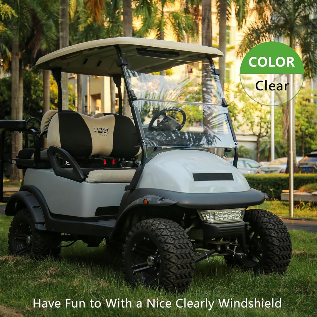 Golf Cart Windshield (37.5 x 28 Inches)