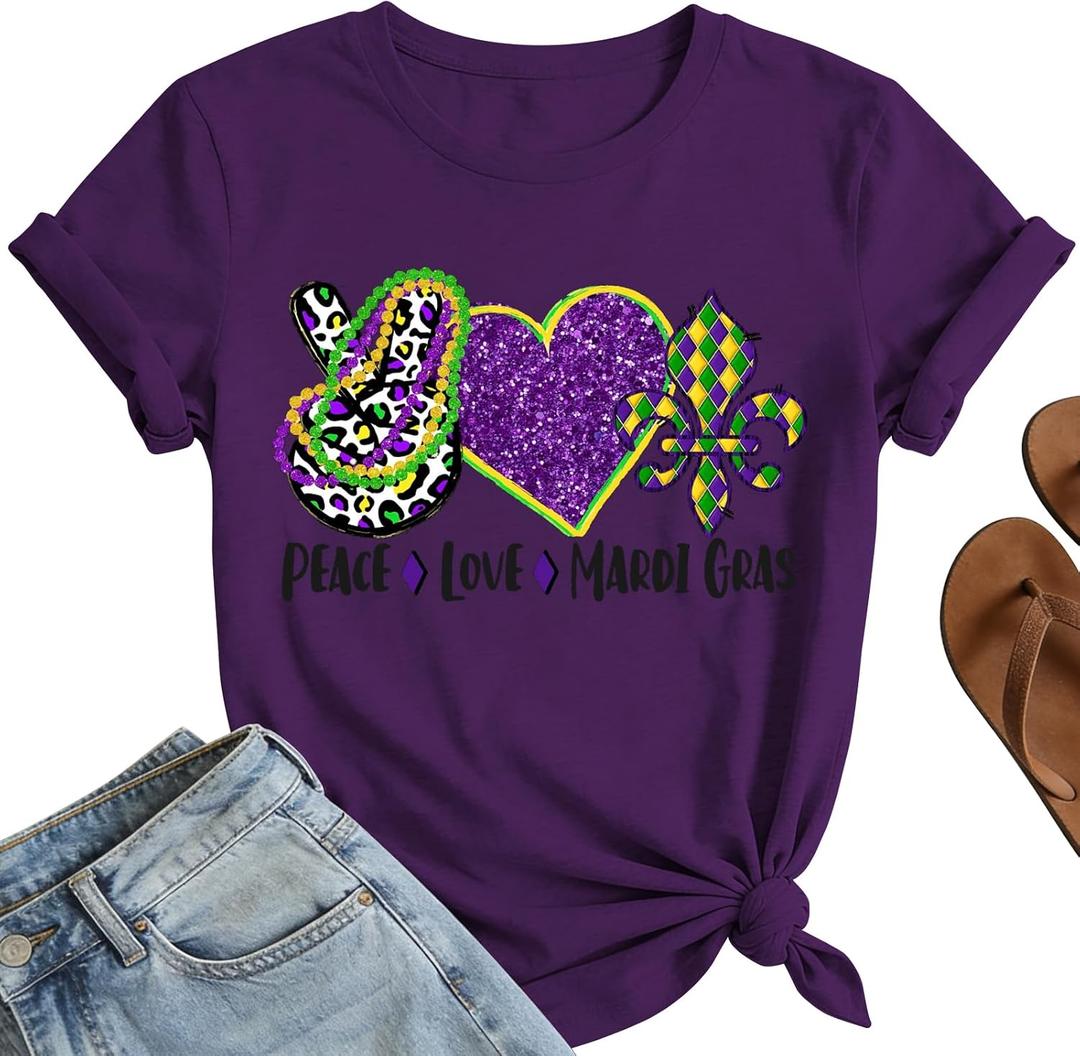 Valentines Shirts for Kids - Hearts Bows Valentine’s Day Tshirt Toddler Boys Girls Cute Love Tops (M)