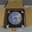 Magnetic Dryer Vent Coupling Connector Kit - DV180 Airtight Seal, Quick Connect, Includes 4"x3.3ft Duct & 2 Clamps