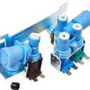 242253002 242102201 Refrigerator Ice Maker Water Inlet Valve for frigidaire electrolux kenmore crosley, Replacement Water Valve Parts 2689640, AP5669874, PS7321353, EAP7321353 Fits Model CFD DGH E23