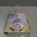 MR.SIGA Dustpan and Brush Set, Portable Cleaning Brush and Dustpan Combo with Bamboo Handle, White, 1 Set