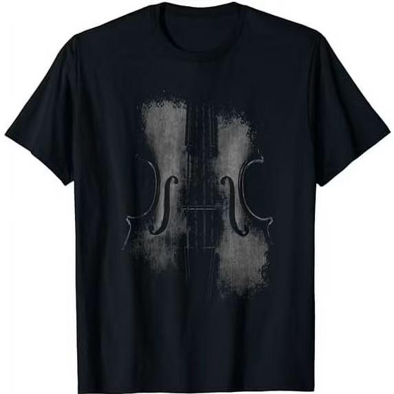 Violin Player Instrument Music Teacher Musical Violinist T-Shirt
, Size L