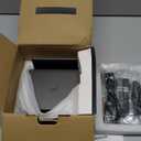 Smart Projector 1080P 4K Support with WIFI 6 and 2-Way Bluetooth 1500ANSI Auto Keystone Electric Focus Mini Projectors Home Theater Movie Outdoor Portable Projector (Black)