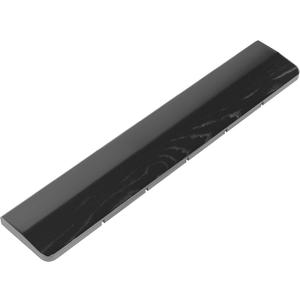 Faluber Wooden Wrist Rest Black Lacquered, 17.3-inch Length and 20mm Thickness for Full size Keyboard, Ergonomic Palm Rest for Mechanical Keyboard, Stain Resistant (Fullsize-440mm, Black Lacquered) (Large)
